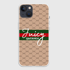 Чехол для iPhone 13 с принтом Juicy цыганка Gucci в Курске,  |  | gucci | instasamka | juicy цыганка | гуччи | инстасамка