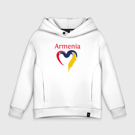 Детское худи Oversize хлопок с принтом Armenia Heart в Курске, френч-терри — 70% хлопок, 30% полиэстер. Мягкий теплый начес внутри —100% хлопок | боковые карманы, эластичные манжеты и нижняя кромка, капюшон на магнитной кнопке | Тематика изображения на принте: armenia | heart | арарат | армения | армяне | армянин | арцах | город | горы | ереван | кавказ | карта | народ | орёл | путешествие | саркисян | сердце | ссср | страна | турист | флаг