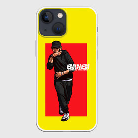 Чехол для iPhone 13 mini с принтом Стильный Эминем в Курске,  |  | eminem | hip hop | rap | rep | исполнители | исполнитель | маршал мэтерс | музыка | реп | эминем | эминэм