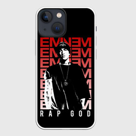 Чехол для iPhone 13 mini с принтом Рэп бог в Курске,  |  | eminem | hip hop | rap | rep | исполнители | исполнитель | маршал мэтерс | музыка | реп | эминем | эминэм