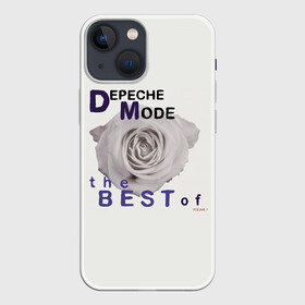 Чехол для iPhone 13 mini с принтом The Best Of, Volume 1   Depeche Mode в Курске,  |  | depeche mode | альтернативный | вестник моды | группа | депеш мод | депешмод | дэйв гаан | индастриал | мартин гор | музыка | новая волна | роза | рок | синти поп | электроник | энди флетчер