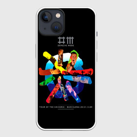 Чехол для iPhone 13 с принтом Tour of the Universe: Barcelona   Depeche Mode в Курске,  |  | depeche mode | альбом | альтернативный | вестник моды | группа | депеш мод | депешмод | дэйв гаан | индастриал | лица | лого | логотип | мартин гор | музыка | новая волна | портреты | рок | синти поп | черная