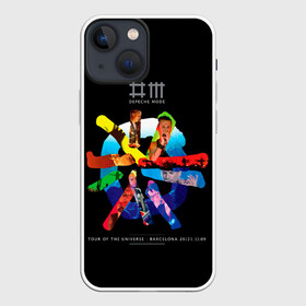 Чехол для iPhone 13 mini с принтом Tour of the Universe: Barcelona   Depeche Mode в Курске,  |  | depeche mode | альбом | альтернативный | вестник моды | группа | депеш мод | депешмод | дэйв гаан | индастриал | лица | лого | логотип | мартин гор | музыка | новая волна | портреты | рок | синти поп | черная