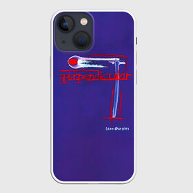 Чехол для iPhone 13 mini с принтом Deep Purple   Purpendicular в Курске,  |  | deep purple | альбом | гловер | группа | дееп | деп | ди | дип перпл | диперпл | дипперпл | иэн гиллан | иэн пэйс | лого | логотип | метал | морс | пепл | прогрессивный | психоделический | рок | символ | хард