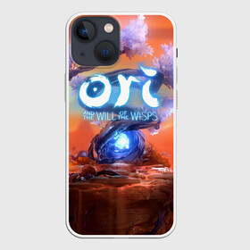 Чехол для iPhone 13 mini с принтом Ori and the Will of the Wisps | Ори и Блуждающие огоньки в Курске,  |  | moon studios | ori and the will of the wisps | блуждающий огонек | блуждающий огонь | дух ори | ку | ори и блуждающие огоньки | сеир