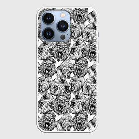 Чехол для iPhone 13 Pro с принтом Злые Гориллы   Паттерн в Курске,  |  | africa | afrika | angry | ape | apes | black white | gorilla | gorillas | gorillaz | hip hop | monkey | pattern | raging | sketch | африка | африканский узор | злые обезьяны | мартышка | примат | приматы | рисунок | рисунок карандашом | скетч | узор | хип
