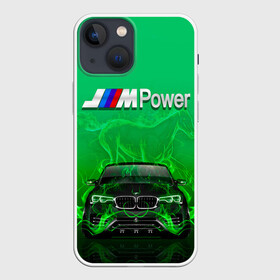 Чехол для iPhone 13 mini с принтом BMW GREEN STYLE в Курске,  |  | auto | bmw | car | cool | fire | flame | germany | green | horse | авто | бмв | бумер | бэха | германия | зеленый | машина | немец | огонь | тачки