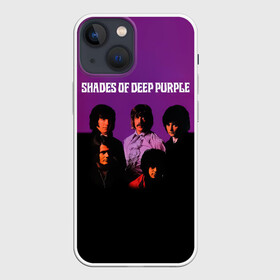 Чехол для iPhone 13 mini с принтом Shades of Deep Purple в Курске,  |  | deep purple | альбом | гловер | группа | дееп | деп | ди | дип перпл | диперпл | дипперпл | иэн гиллан | иэн пэйс | лого | логотип | метал | морс | пепл | прогрессивный | психоделический | рок | символ | хард