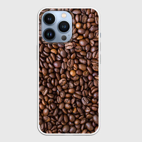 Чехол для iPhone 13 Pro с принтом Кофемания в Курске,  |  | black | coffee | coffee beans | coffeemania | roasted | жареные | зерна | кофе | кофейные | кофемания | черные