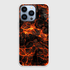 Чехол для iPhone 13 Pro с принтом Горящая лава в Курске,  |  | burning | fire | flowing | lava | plasma | streaks | texture | waves | волны | горящая | лава | огонь | плазма | разводы | текстура | течет