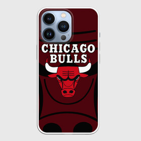 Чехол для iPhone 13 Pro с принтом CHICAGO BULLS | ЧИКАГО БУЛЛС НА ФОНЕ в Курске,  |  | 23 | bulls | chicago bulls | jordan | logo | michael jordan | nba | paris saint germain | psg | red | sport | быки | джордан | лого | майкл джордан | псж | спорт | чикаго буллс