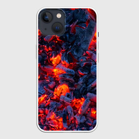 Чехол для iPhone 13 с принтом Магия углей в Курске,  |  | ash | bonfire | coals | fire | heat | magic | nature | smoldering | tourism | woody | древесные | жар | костер | магия | огонь | пепел | природа | тлеющие | туризм | угли