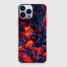 Чехол для iPhone 13 Pro Max с принтом Магия углей в Курске,  |  | ash | bonfire | coals | fire | heat | magic | nature | smoldering | tourism | woody | древесные | жар | костер | магия | огонь | пепел | природа | тлеющие | туризм | угли