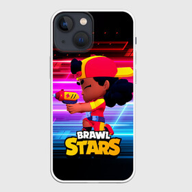 Чехол для iPhone 13 mini с принтом Brawl Stars   Мэг в Курске,  |  | Тематика изображения на принте: brawl | brawl stars | brawlstars | mec | meg | бравл | бравлстарс | мег | мек | мэг | мэк