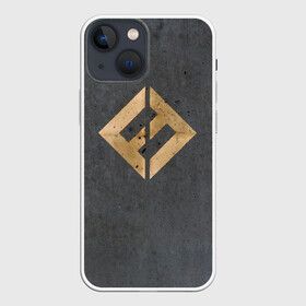 Чехол для iPhone 13 mini с принтом Concrete and Gold   Foo Fighters в Курске,  |  | ff | foo fighters | альтернативный | группа | дэйв грол | крис шифлетт | метал | музыка | надпись | нэйт мендел | постгранж | пэт смир | рок | тейлор хокинс | фу файтерс | фф | хард | хардрок