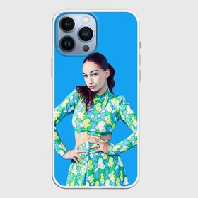 Чехол для iPhone 13 Pro Max с принтом Bhad babie blue в Курске,  |  | Тематика изображения на принте: bhad bhabie | danielle bregoli | hip hop | rap | rep | бхад бхайби | даниэлла бреголи | исполнители | исполнитель | музыка | реп