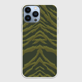 Чехол для iPhone 13 Pro Max с принтом Милитари шкура тигра в Курске,  |  | Тематика изображения на принте: tiger | tiger fur | tiger hide | tiger texture | камуфляж | милитари | текстура тигра | тигр | тигровая