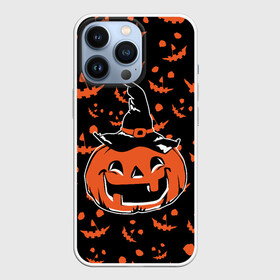 Чехол для iPhone 13 Pro с принтом ТЫКВА в Курске,  |  | america | halloween | usa | америка | тыква | тыква улыбается | тьма | ужас | хелловин | хеллоуин | хэллоуин