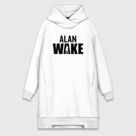 Платье-худи хлопок с принтом Alan Wake  Алан Уэйк в Курске,  |  | alan wake | алан уэйк | игра | экшен триллер