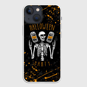 Чехол для iPhone 13 mini с принтом HALLOWEEN PARTY | ВЕЧЕРИНКА ХЕЛЛОУИН   ЧЕРЕП И ТЫКВА в Курске,  |  | bones | ghost | halloween | pumpkin | skull | кости | приведение | призрак | скелет | тыква | хеллоуин | хоррор | хэллоуин