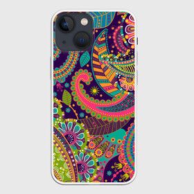 Чехол для iPhone 13 mini с принтом Яркий красочный узор в Курске,  |  | bright | colorful | pattern | красочные | узор | яркие