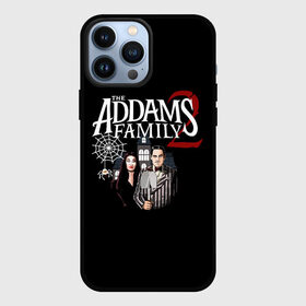Чехол для iPhone 13 Pro Max с принтом Адамсы в Курске,  |  | halloween | the addams family 2 | адамсы | гомес | горящий тур | мартиша | мультфильм | семейка аддамс | ужасы | хэллоуин