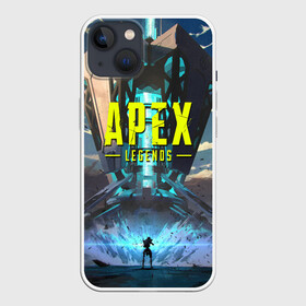 Чехол для iPhone 13 с принтом APEX Legends boom в Курске,  |  | apex | apex legends | battle royal | game | games | батл роял | игра | игры | орех