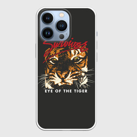 Чехол для iPhone 13 Pro с принтом Глаз Тигра в Курске,  |  | eye of the tiger | hardrock | music | rock | tiger | глаз тигра | музыка | рок | тигр | хардрок