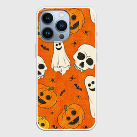 Чехол для iPhone 13 Pro с принтом УЖАСТИКИ НА ВЯЗАНКЕ в Курске,  |  | Тематика изображения на принте: bundle | ghost | ghosts | halloween | haloween | knitting | pumpkin | skull | skulls | spider | spiders | вязанка | паук | пауки | призрак | призраки | тыква | хеллоин | хеллоуин | хелоин | хелоуин | хэллоин | хэллоуин | хэлоин | хэлоуин | 