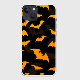 Чехол для iPhone 13 с принтом ЛЕТУЧИЕ МЫШИ НОЧЬ ХЕЛЛОУИН   HALLOWEEN NIGHT BATS в Курске,  |  | bats | bones | ghost | halloween | night | pumpkin | skull | кости | летучие мыши | ночь | приведение | призрак | скелет | тыква | хеллоуин | хоррор | хэллоуин