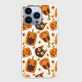 Чехол для iPhone 13 Pro с принтом Patern Halloween 10 в Курске,  |  | Тематика изображения на принте: 31 | bones | holiday | skull | spider | witches