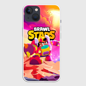 Чехол для iPhone 13 с принтом Опасная Meg Brawl Stars в Курске,  |  | Тематика изображения на принте: brawl | brawl stars | brawlstars | mec | meg | бравл | бравлстарс | мег | мек | мэг | мэк