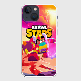 Чехол для iPhone 13 mini с принтом Опасная Meg Brawl Stars в Курске,  |  | Тематика изображения на принте: brawl | brawl stars | brawlstars | mec | meg | бравл | бравлстарс | мег | мек | мэг | мэк