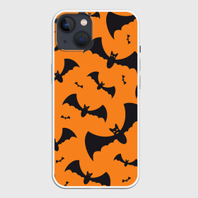 Чехол для iPhone 13 с принтом ЛЕТУЧАЯ МЫШЬ В ДЕНЬ ХЭЛЛОУИНА в Курске,  |  | bat | halloween | haloween | летучая мышь | хеллоин | хеллоуин | хелоин | хелоуин | хэллоин | хэллоуин | хэлоин | хэлоуин