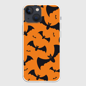 Чехол для iPhone 13 mini с принтом ЛЕТУЧАЯ МЫШЬ В ДЕНЬ ХЭЛЛОУИНА в Курске,  |  | bat | halloween | haloween | летучая мышь | хеллоин | хеллоуин | хелоин | хелоуин | хэллоин | хэллоуин | хэлоин | хэлоуин