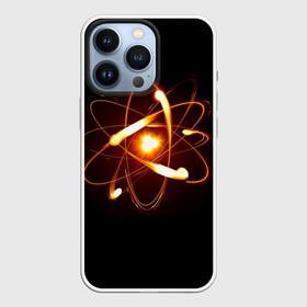 Чехол для iPhone 13 Pro с принтом А_т_о_м в Курске,  |  | атом | атомная физка | атомная физкиа | физика