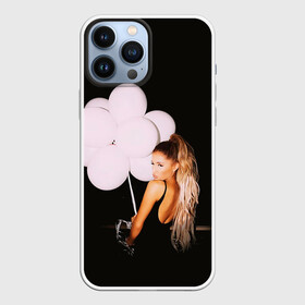 Чехол для iPhone 13 Pro Max с принтом Ариана с шариками в Курске,  |  | ariana grande | pop | rap | rep | ариана гранде | исполнители | исполнитель | музыка | поп | попса | реп