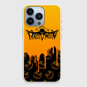 Чехол для iPhone 13 Pro с принтом ХЕЛЛОУИН БРЫЗГИ КРАСОК   HALLOWEEN NIGHT в Курске,  |  | bats | bones | ghost | halloween | pumpkin | skull | кости | летучие мыши | приведение | призрак | скелет | тыква | хеллоуин | хоррор | хэллоуин