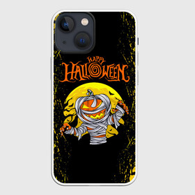 Чехол для iPhone 13 mini с принтом ТЫКВА МУМИЯ | HAPPY HALLOWEEN в Курске,  |  | halloween | haloween | happy halloween | pumpkin | мумия | счастливого хэллоуина | счастливый хэллоуин | тыква | тыква мумия | хеллоин | хеллоуин | хелоин | хелоуин | хэллоин | хэллоуин | хэлоин | хэлоуин