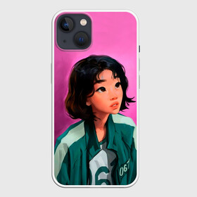 Чехол для iPhone 13 с принтом 067 игра в кальмара в Курске,  |  | 001 | 067 | game | games | kdrama | kor | korean | netflix | nintendo | splatoon | squid | squid game | squid game netflix | squidgame | видеоигры | драма | игра | игра в кальмар | игра в кальмар netflix | игры | кальмар | корейская драма | корей