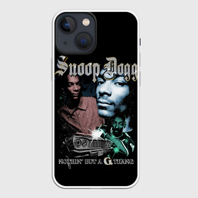 Чехол для iPhone 13 mini с принтом Snoop Doggy Dogg в Курске,  |  | Тематика изображения на принте: black | calvin | dogg | gangsta | hip hop | music | rap | snoop | usa | гангстер | дог | крутой | музыка | рэп | снуп | сша | хип хоп