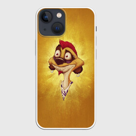 Чехол для iPhone 13 mini с принтом Тимон в Курске,  |  | animal | character | drawing | meerkat | timon | животное | персонаж | рисунок | сурикат | тимон