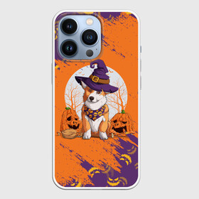 Чехол для iPhone 13 Pro с принтом КОРГИ НА ХЭЛЛОУИНЕ в Курске,  |  | corgi | halloween | haloween | корги | пёс | рыжая | рыжая собака | собака | собакен | собачка | собачуха | хеллоин | хеллоуин | хелоин | хелоуин | хэллоин | хэллоуин | хэлоин | хэлоуин