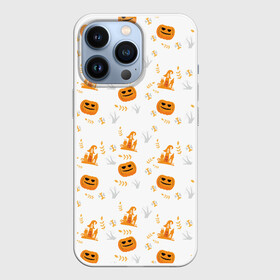 Чехол для iPhone 13 Pro с принтом Patern Halloween 23 в Курске,  |  | 31 | bones | holiday | skull | spider | witches