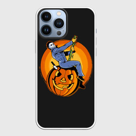 Чехол для iPhone 13 Pro Max с принтом Тыква шар. Майкл в Курске,  |  | ball | halloween | jack | killer | knife | lamp | michael | myers | mystic | pumpkin | джека | лампа | майерс | майкл | мистика | нож | светильник | тыква | хэллоуин | шар