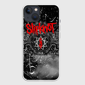 Чехол для iPhone 13 с принтом Slipknot Grunge Rock | СЛИПКНОТ в Курске,  |  | grunge | metal | music | rock | slipknot | брызги | герб | гранж | дым | козел | краски | кровь | логотип | металл | музыка | надпись | пар | пентаграмма | полосы | потертости | рок | слипкнот | точки | трещины | туман | узор