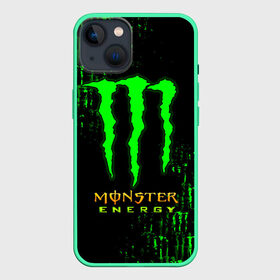 Чехол для iPhone 13 с принтом MONSTER ENERGY NEON | МОНСТЕР НЕОН в Курске,  |  | Тематика изображения на принте: monster | monster energy | монстер | монстер енерджи | монстер енэрджи | монстер энерджи | неон | энергетик | энергетический напиток