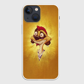 Чехол для iPhone 13 mini с принтом Тимон в Курске,  |  | animal | character | drawing | meerkat | timon | животное | персонаж | рисунок | сурикат | тимон