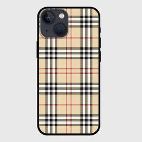Чехол для iPhone 13 mini с принтом клетчатый принт в стиле Burberry в Курске,  |  | 3d | brand | burberry | бежевый | берберри | бренд | клетка | клетчатый | клетчатый принт | фон