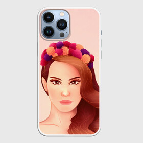 Чехол для iPhone 13 Pro Max с принтом Painted Lana в Курске,  |  | lana del ray | pop music | исполнитель | исполнительница | лана дел рэй | музыка | поп | попса